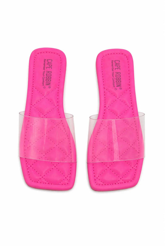 Women's Keko Flat Clear Band Sandal