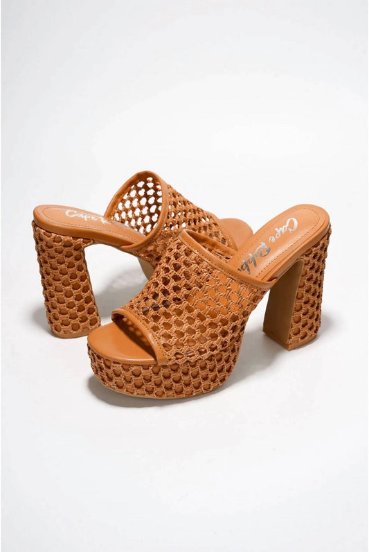 Women's Margette Knit High Block Heels