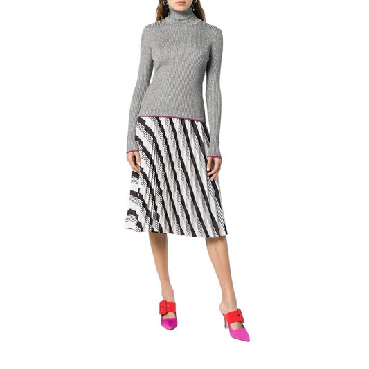 Marco De Vicenzo - GLITTER TURTLENECK KNIT SWEATER - Rack Hunt -