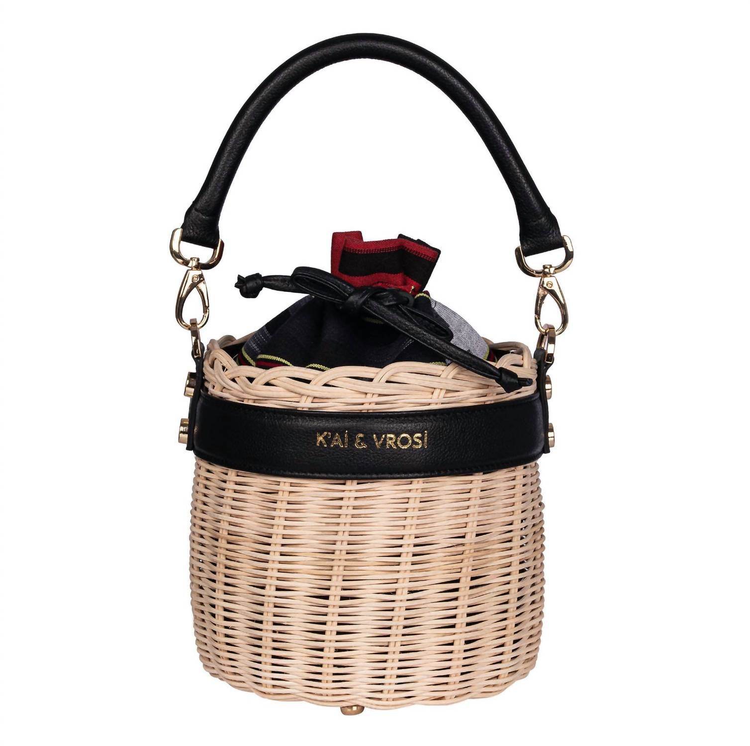 K'ai&Vrosi - Wicker Baskets for Summer Bohemians - Rack Hunt -