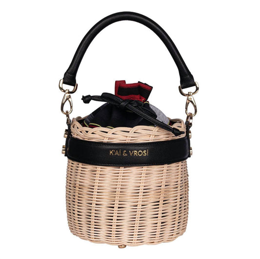 K'ai&Vrosi - Wicker Baskets for Summer Bohemians - Rack Hunt -