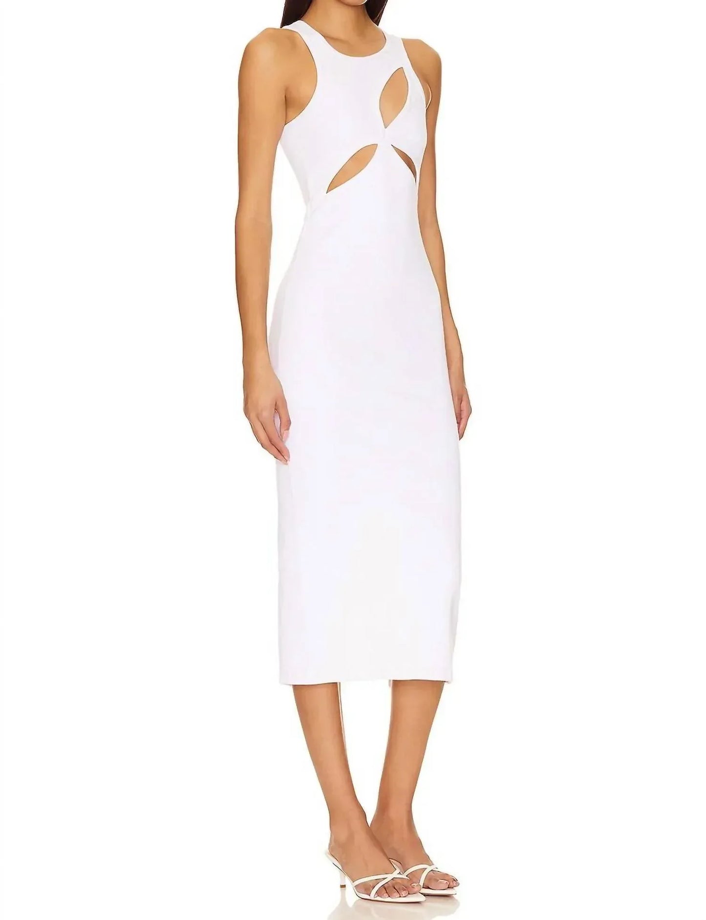 Mother of All - Ariel Rib Cut-out Sleeveless Dress - Rack Hunt