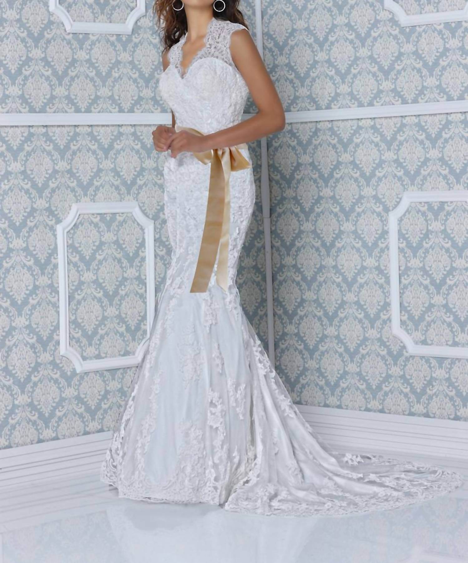 Impression Bridal - Lace Sheath Bridal Dress - Rack Hunt -