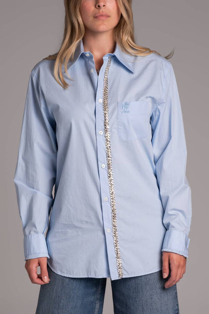 Long Sleeve With Crystals Shirt