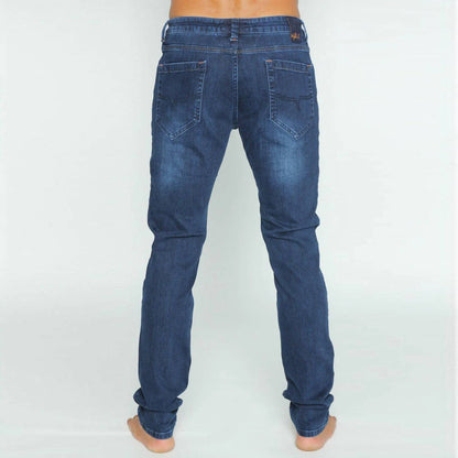 Men's Stretch Denim Jeans With Fade