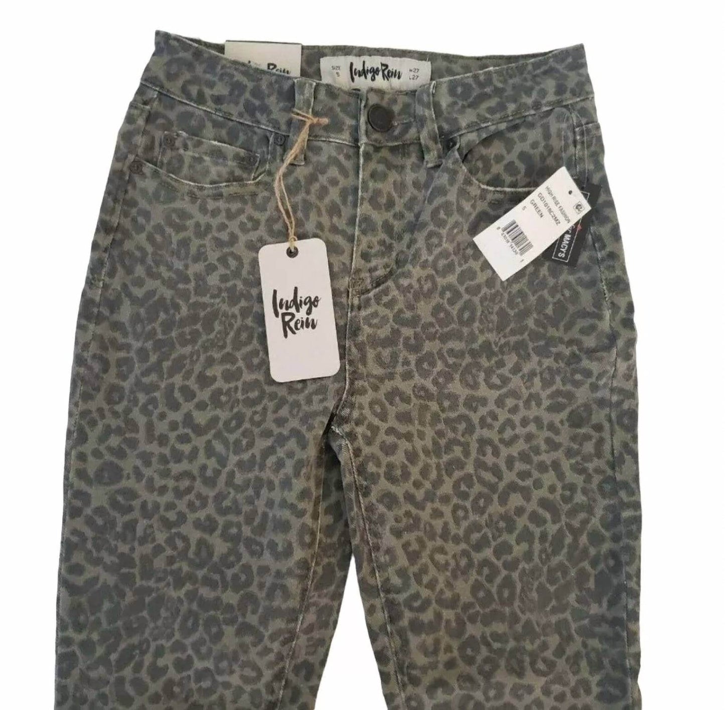 Indigo Rein - Women's Animal Print Jeans - Rack Hunt -