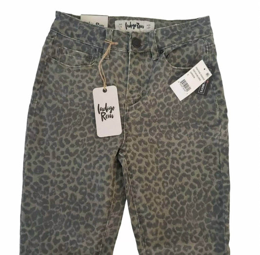 Indigo Rein - Women's Animal Print Jeans - Rack Hunt -