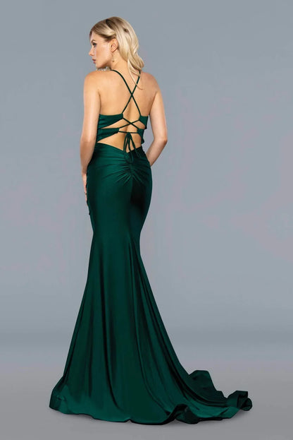 Stella Couture - Long Formal Fitted Prom Dress - Rack Hunt