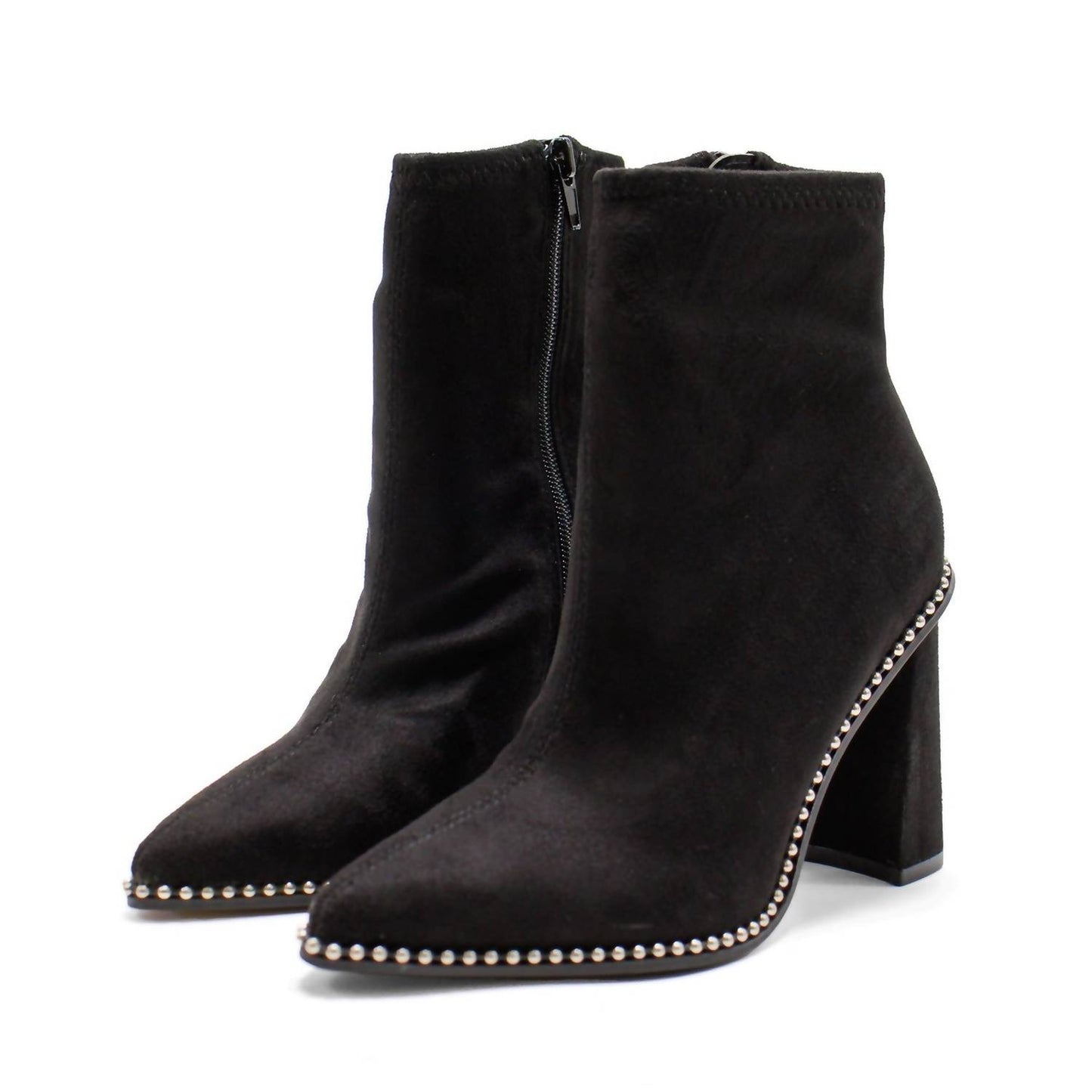 Women's Layneef Studded Block Heel Bootie