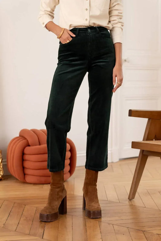 Oraije Paris - Solange Straight Corduroy Pant - Rack Hunt