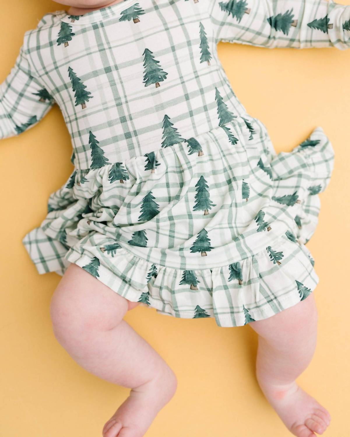 Tree Farm Bodysuit Bamboo Dress