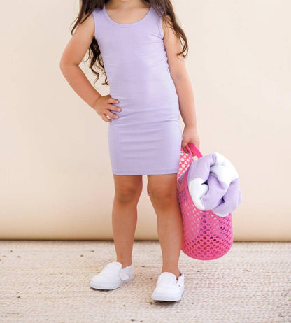 Ribbed Tank Dress
