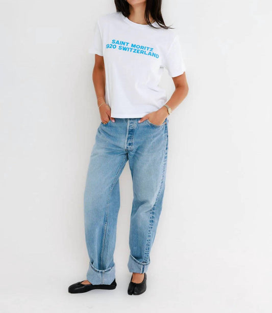 Saint Moritz Switzerland Everyday Tee