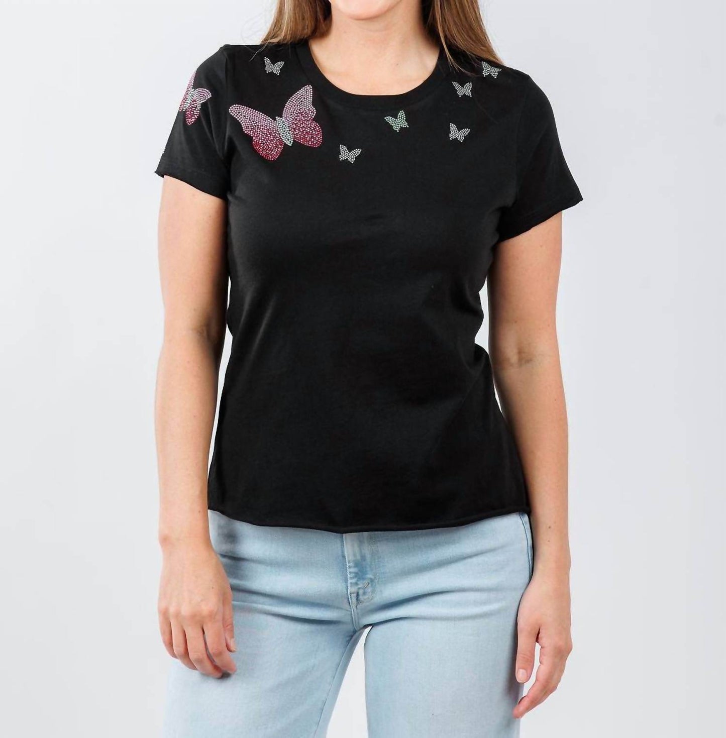 Suzy T - Samy Butterflies Top - Rack Hunt -