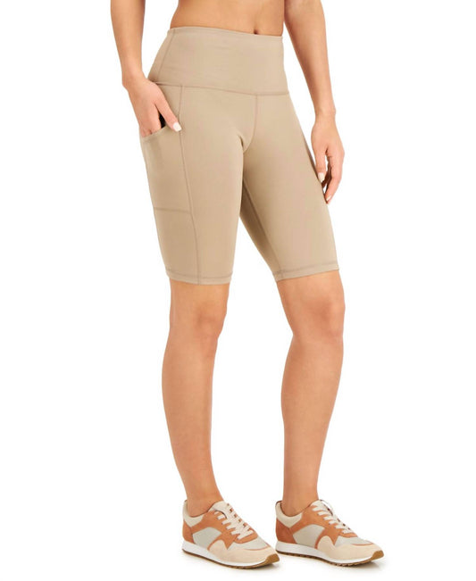 Women's High-rise Pocket Bike Shorts