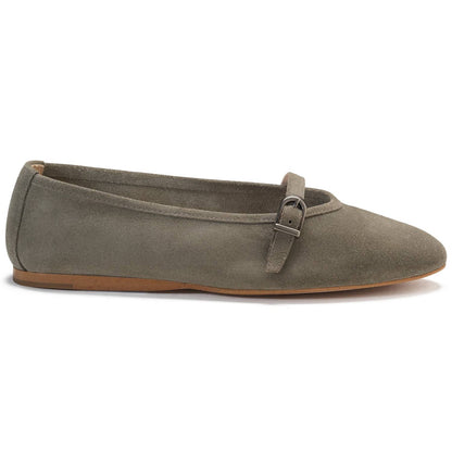 Women's Natalie Mary Jane Strap Detail Flats