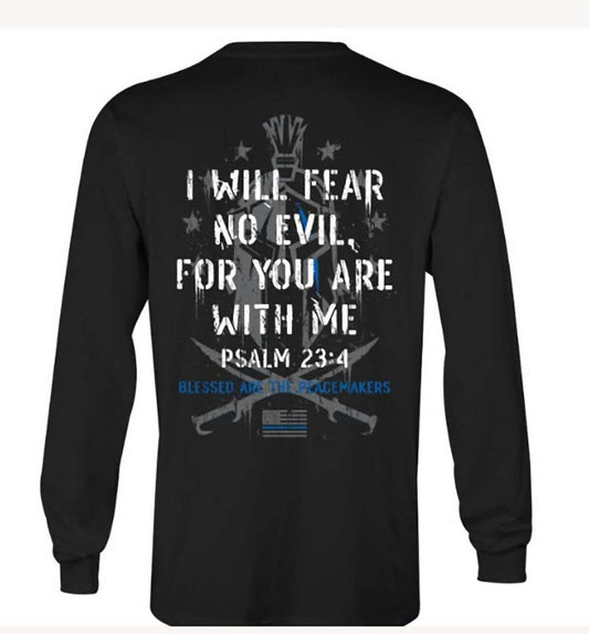 Men's Fear No Evil Long Sleeve Top