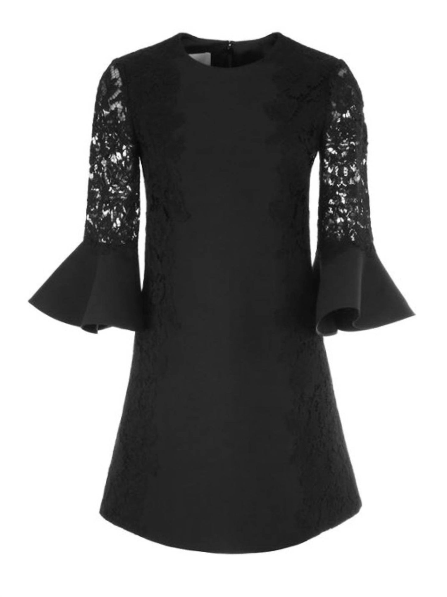 Valentino - Lace Round Neck Dress - Rack Hunt
