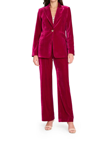 Bird Eye Crushed Velvet Pant