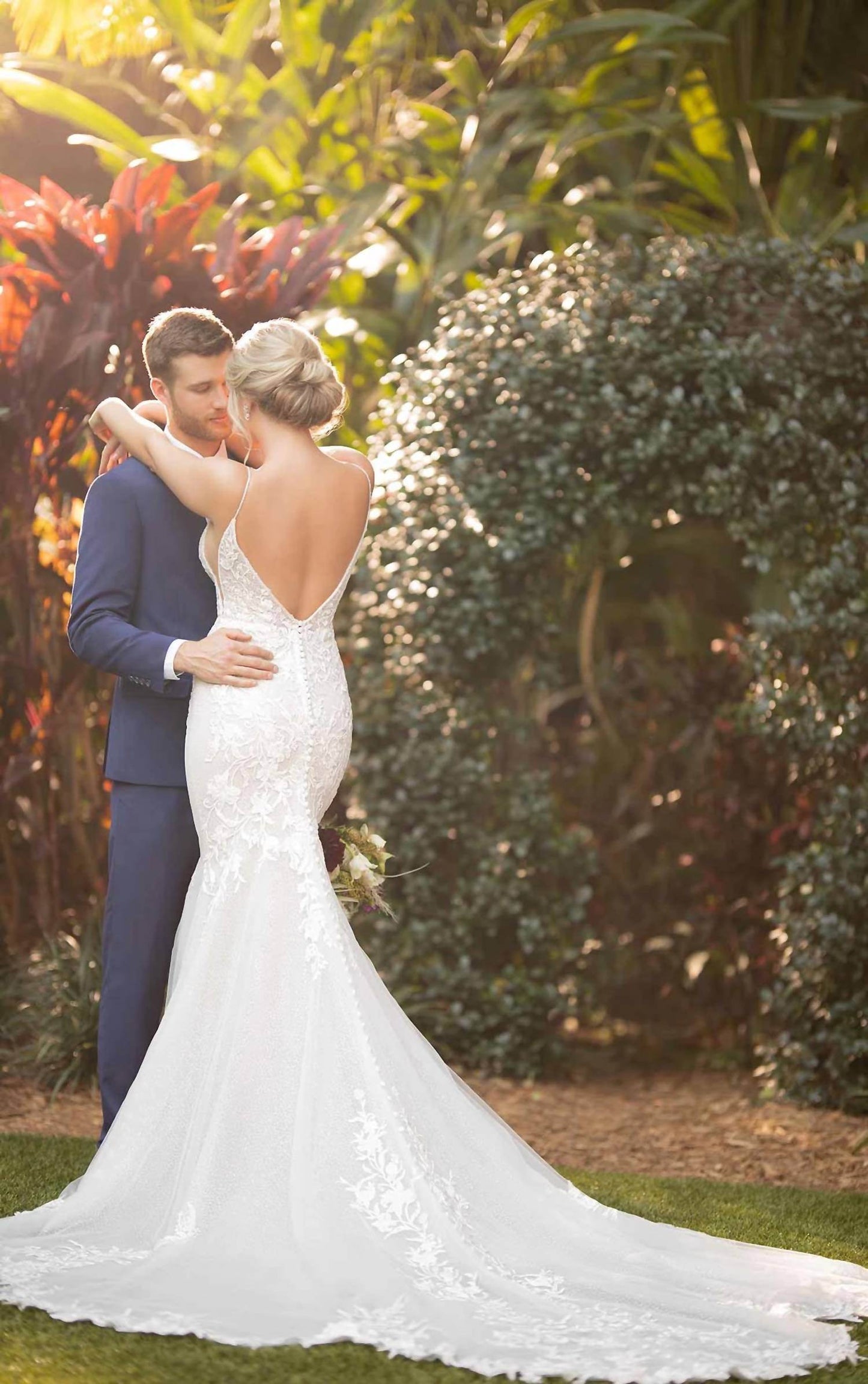 Essence of Australia - Sparkling Fit-and-flare Wedding Dress - Rack Hunt