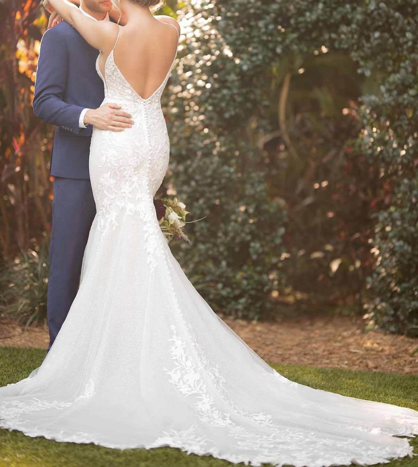 Essence of Australia - Sparkling Fit-and-flare Wedding Dress - Rack Hunt