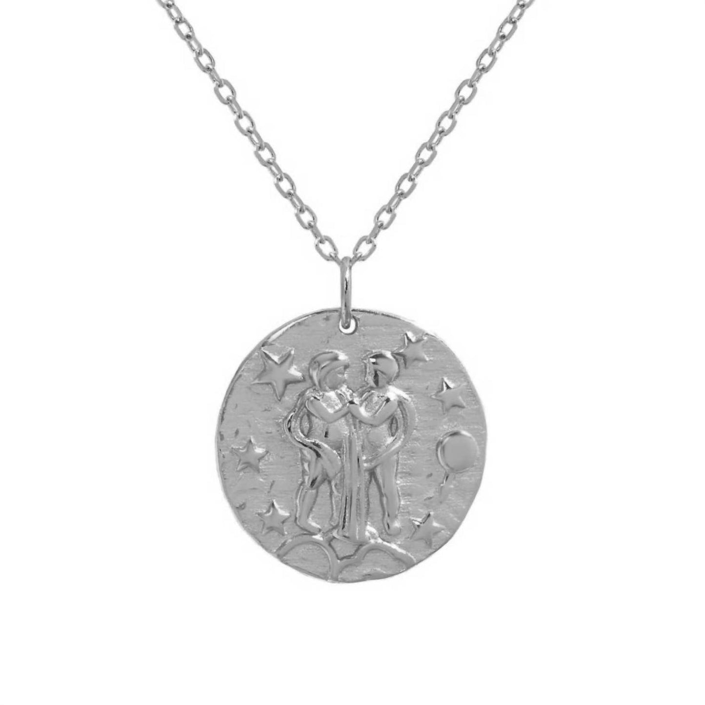 Love Local Jewelry - Women'z Gemini Zwilling Zodiac Sign Necklace - Rack Hunt -