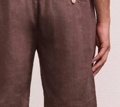 Felipe Linen Shorts