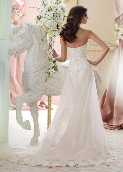 Strapless Wedding Gown