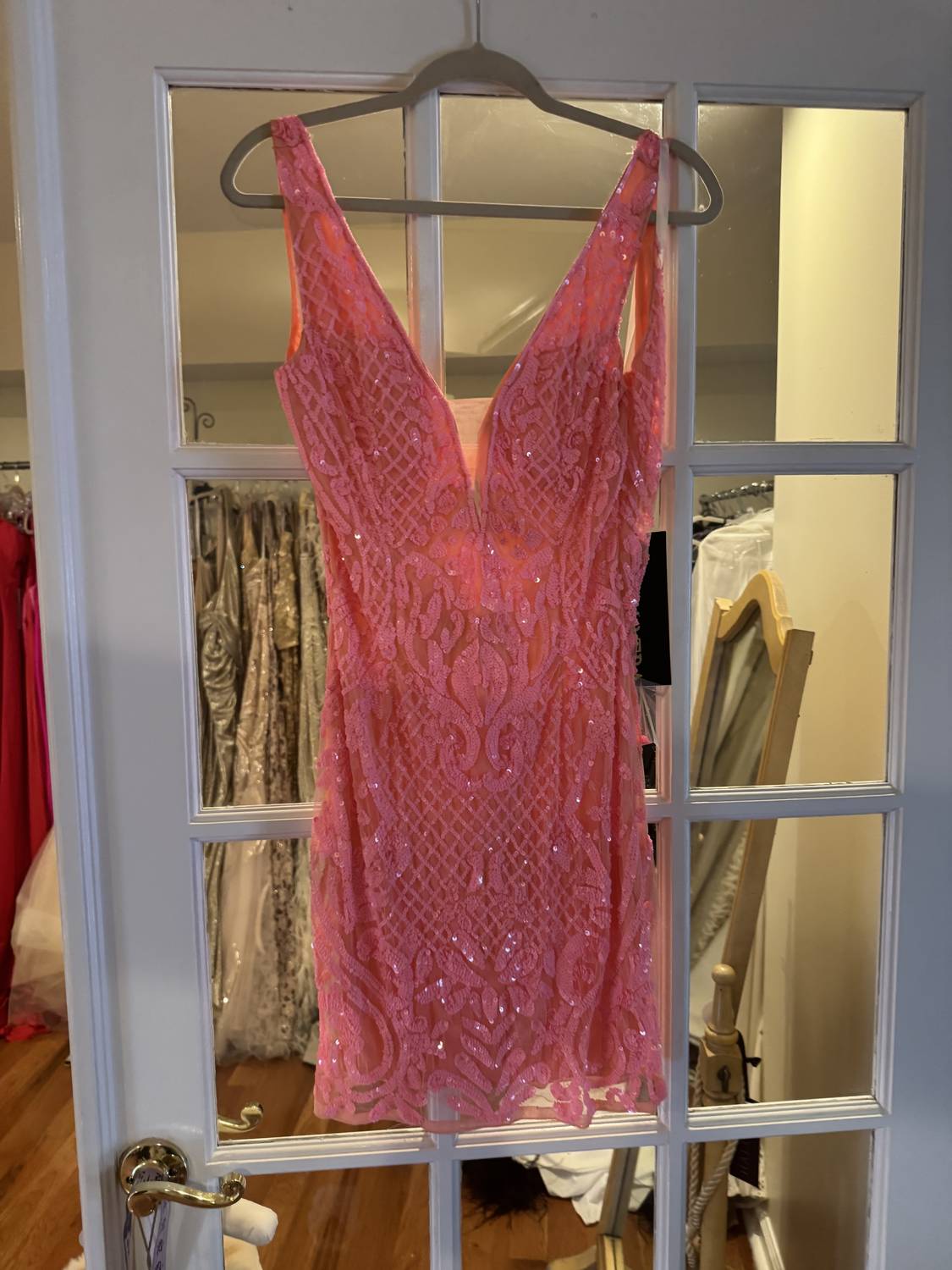 Women's Beaded Mini dress
