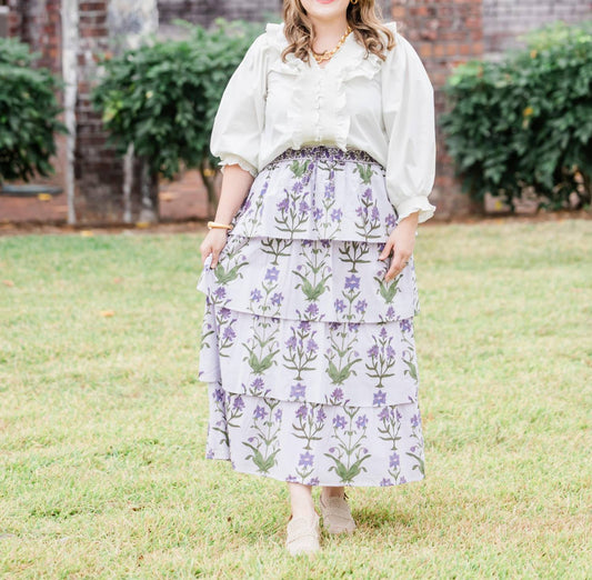 Cascade Maxi Skirt