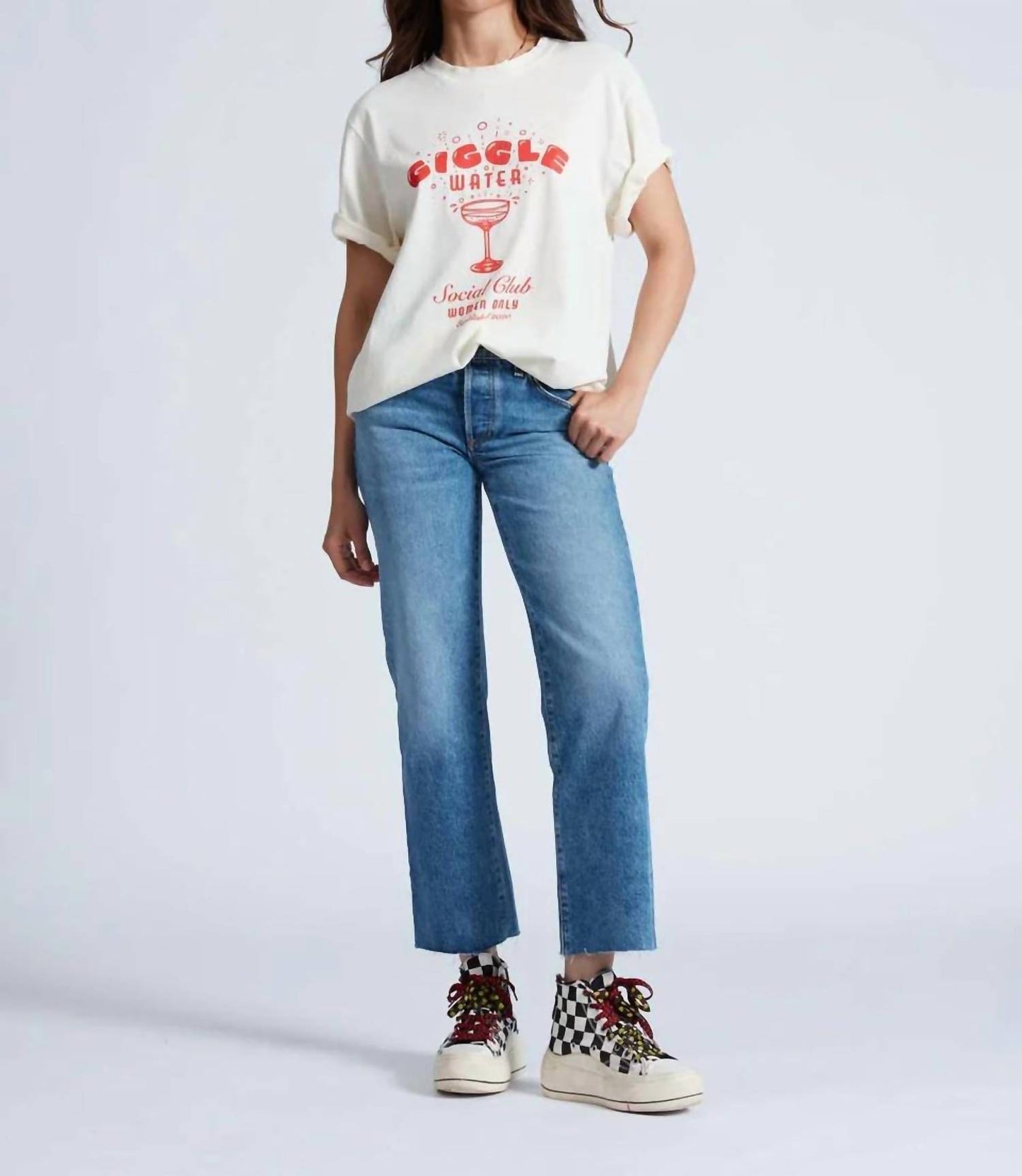 Low Rise Straight Jeans