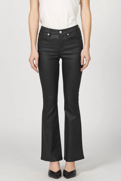Jaxtyn Coated Bootcut Pants