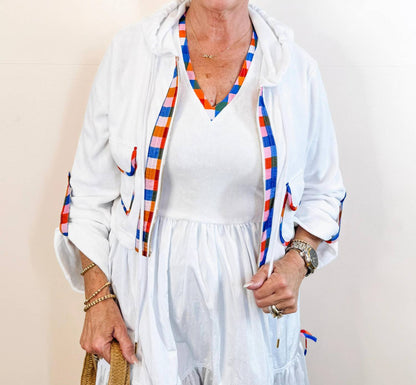 Colonial Madras French Terry Jacket