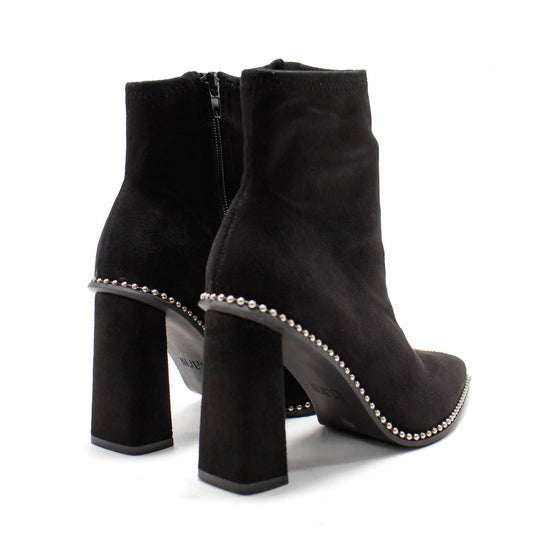 Women's Layneef Studded Block Heel Bootie