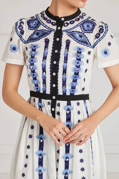 Edith Shirt Midi Dress