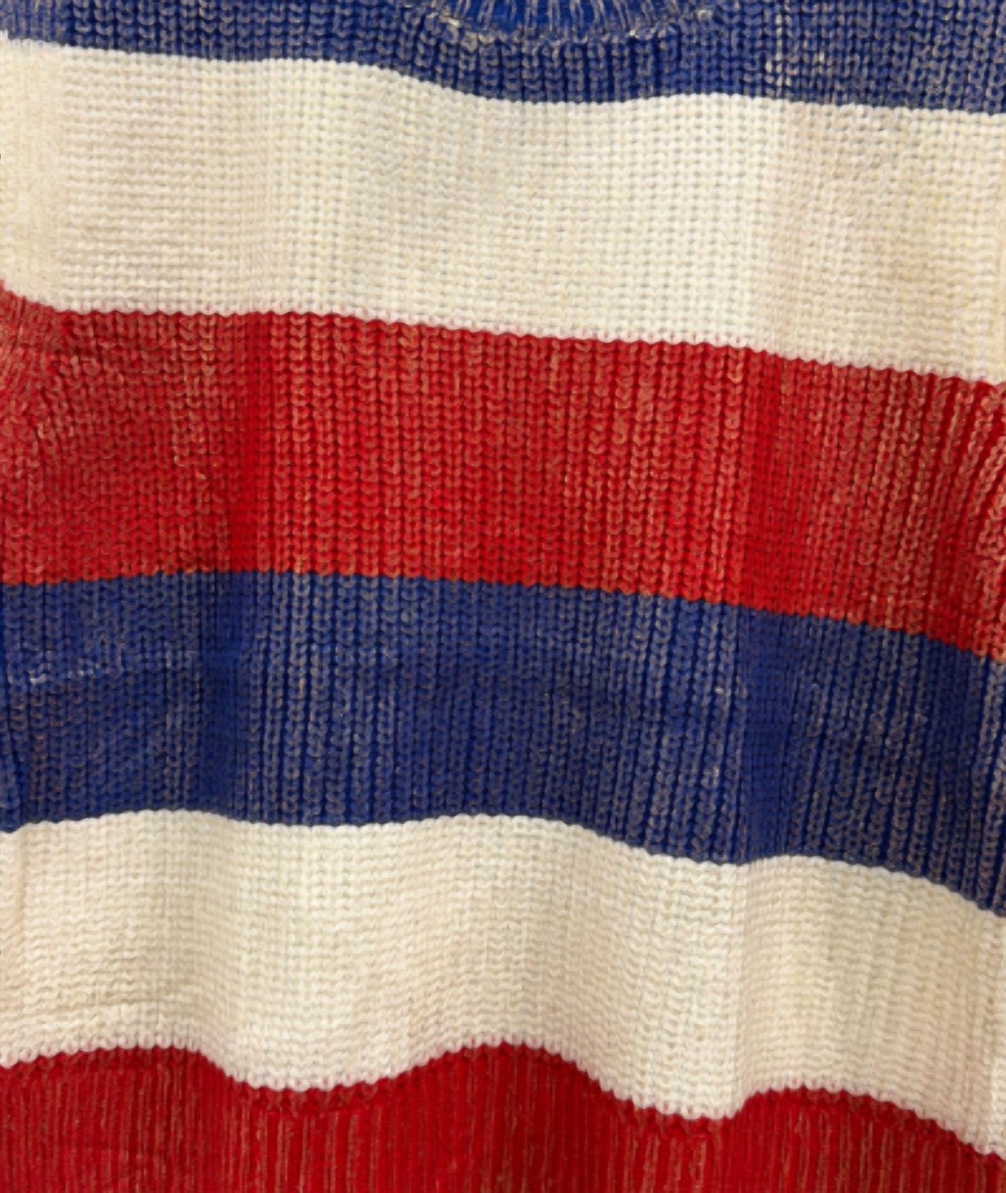 Women's Stripe Print Sweater Vest