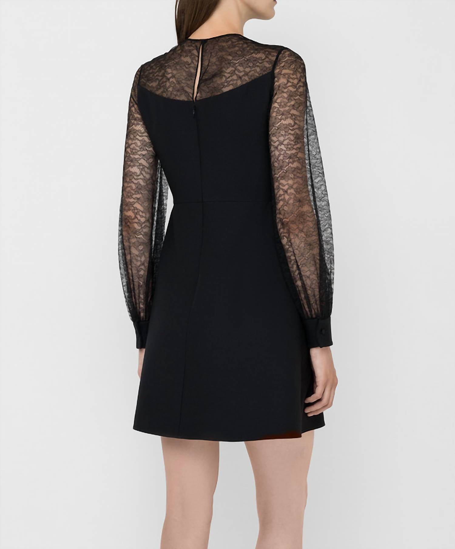 Valentino - Lace Insert Dress - Rack Hunt