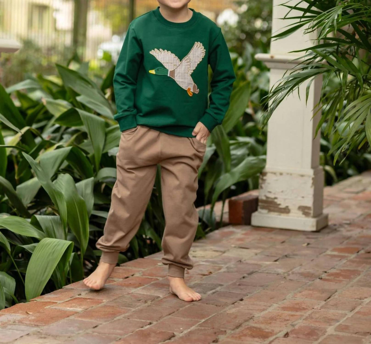 Terry Pullover Sweater