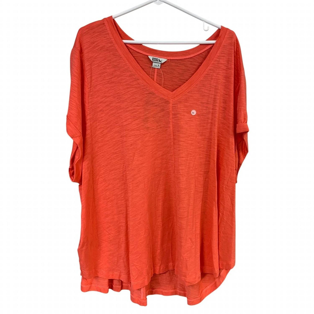 Women's Gatecheck V-neck Two-piece Tee - Plus