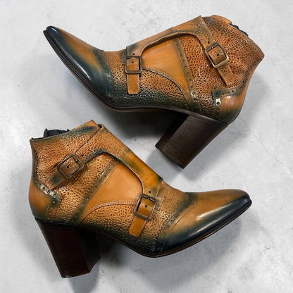Women's Art Diver Two Tone Ankle Boot