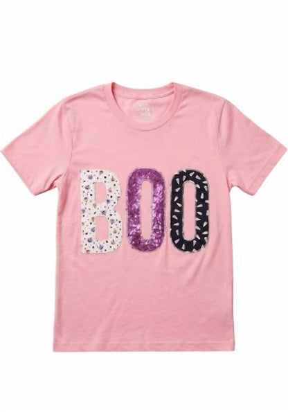 Women's Halloween Boo Short Sleeve Tee