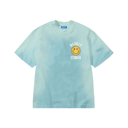 Men's Smiley Upside Down Lockup T-shirt