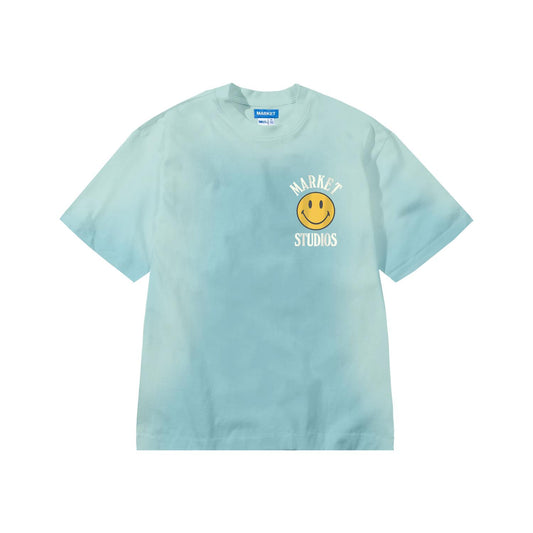 Men's Smiley Upside Down Lockup T-shirt