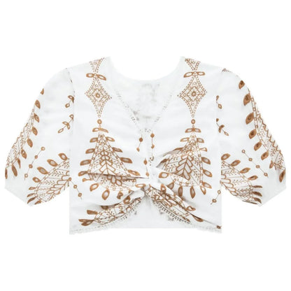 Milon - Girl's Boho Chic Embroidered Set - Rack Hunt