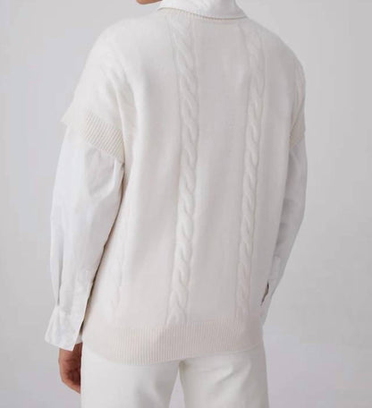 Love Golf Short Sleeve Sweater