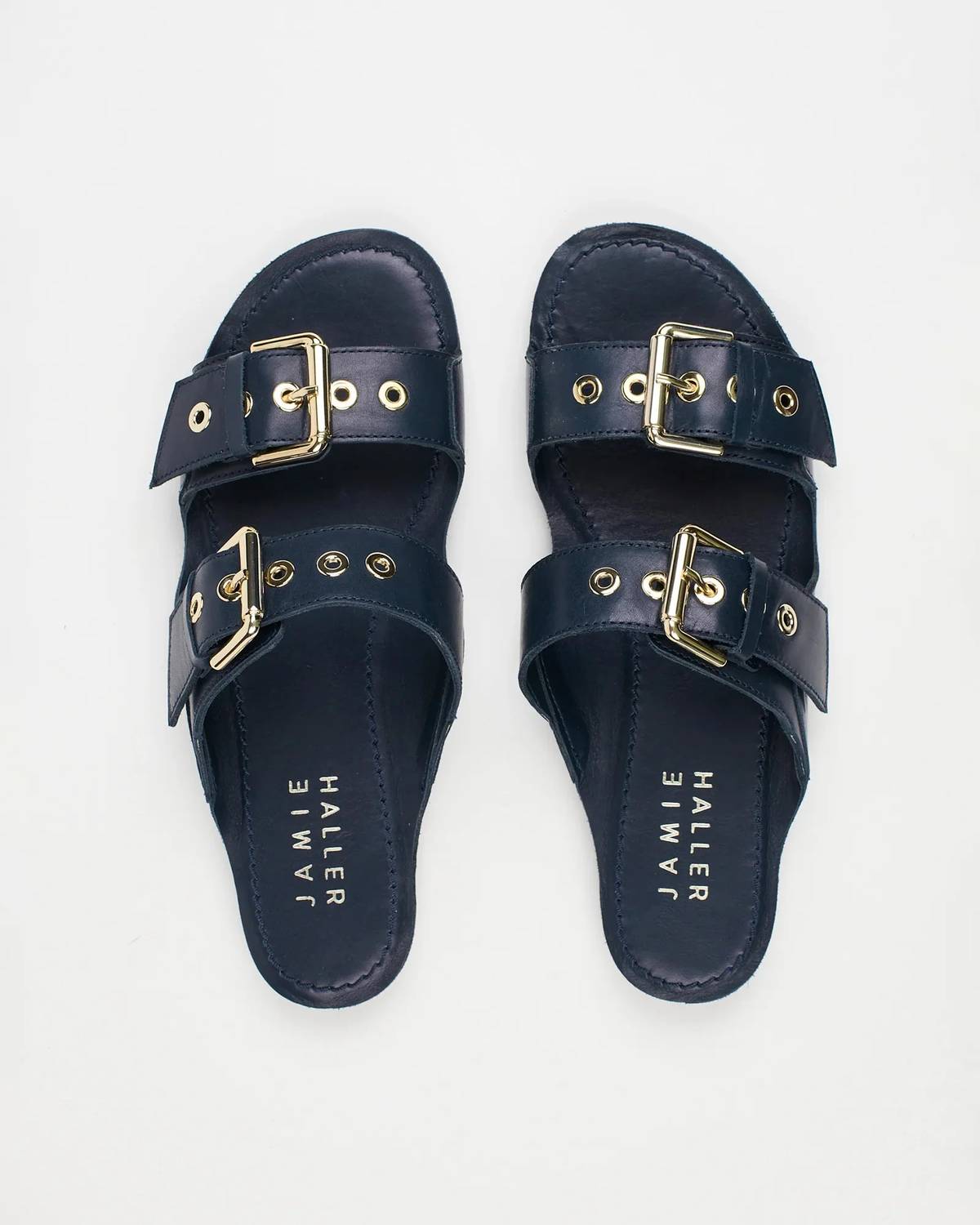Women's Double Buckle Slide