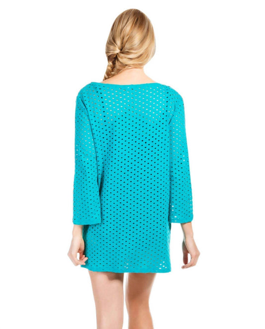 Eco Swim - Jacquard 3/4 Sleeve Tunic - Rack Hunt -