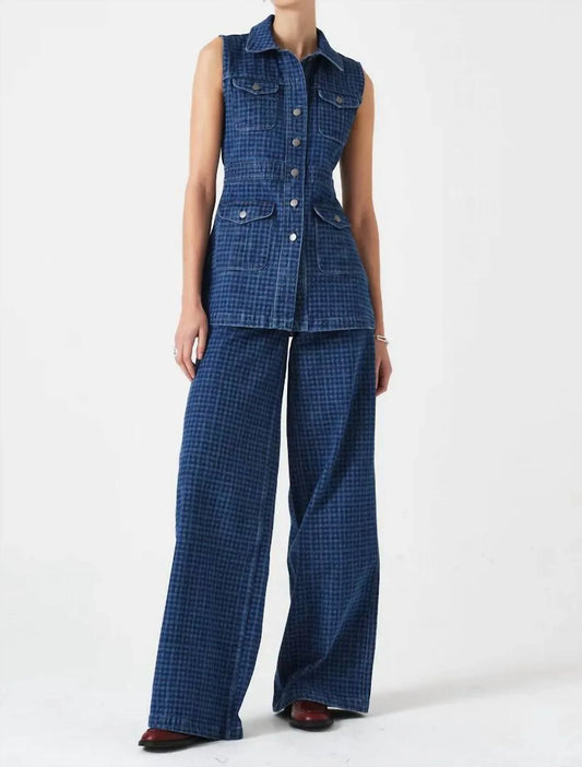 seventy + mochi - Ani Sleeveless Button Front Vest - Rack Hunt