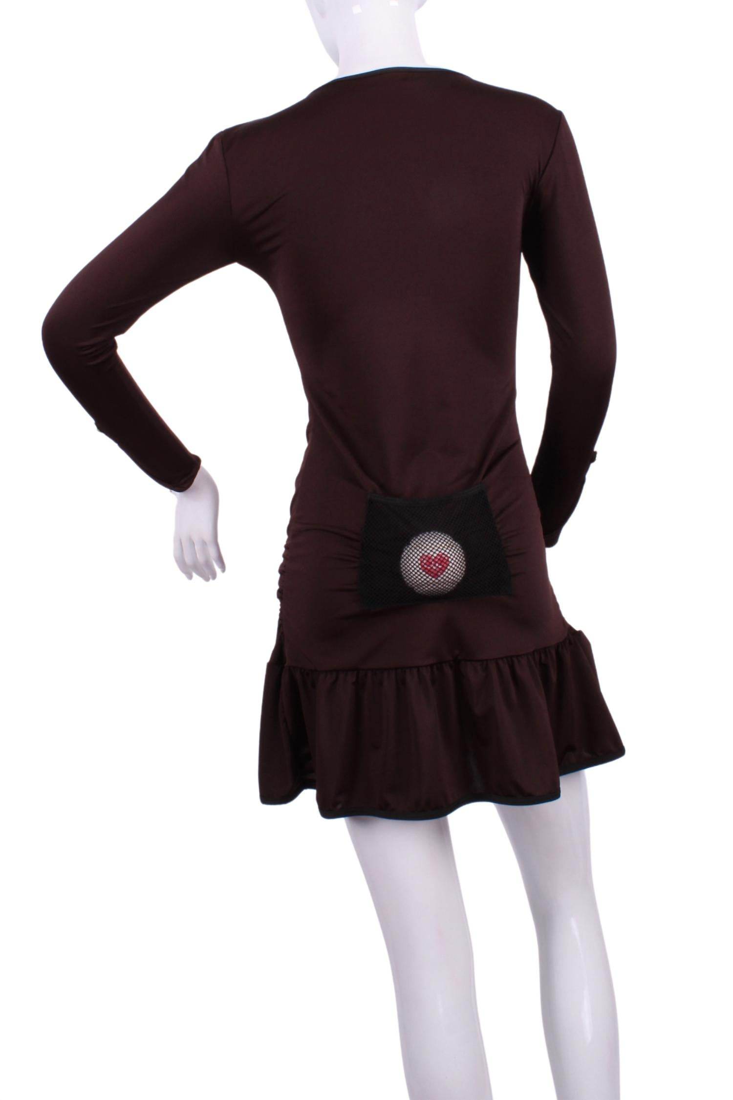 Love Love Tennis - Women's Long Sleeve Monroe Solid Tennis Dress - Rack Hunt