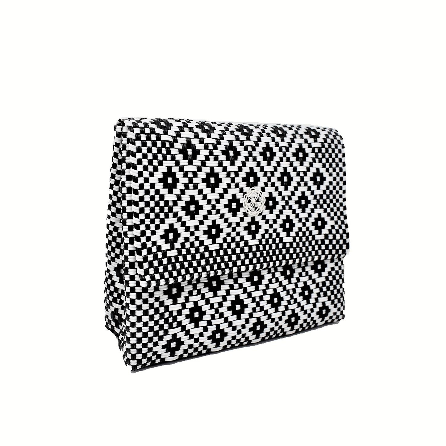 Women's Aztec Long Braided Strap Crossbody Bag
